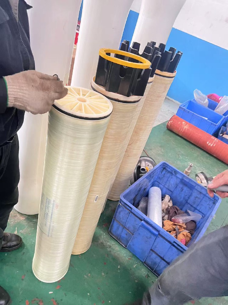 杜邦海水淡化膜產品組裝流程